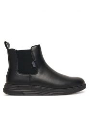 Liu Jo Sztyblety Riva 10 7G5011 P0102 S1040 Czarny. Czarne botki męskie Liu Jo, bez wzorów, ze skóry, bez obcasa, bez zapięcia. Za 629.99 zł.