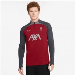 Bluza Nike Liverpool FC Strike Drill Top FD7090-688. Bluzy męskie Nike, m, bez wzorów, bez ramiączek, bez kaptura. Za 195.29 zł.