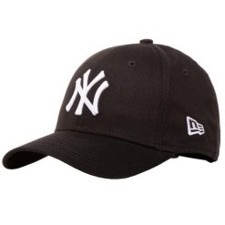 Czapka z daszkiem New Era MLB New York Yankees. Czarne czapki damskie New Era, bez wzorów, sportowe. Za 89.99 zł.