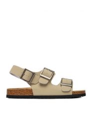 Go Soft Sandały EOHP-ALMELO-03 Beżowy. Brązowe sandały męskie GO SOFT, bez wzorów, ze skóry, bez zapięcia. Za 299.99 zł.