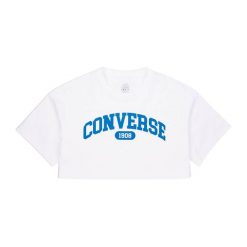 Top damski Converse Sporty Cropped. Czarne koszulki sportowe damskie Converse, m, bez wzorów, bez ramiączek. Za 159.99 zł.