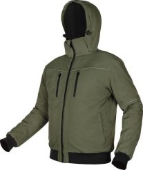 Kurtka męska Neo Tools Kurtka ocieplana z kapturem OUTDOOR, zielona, rozmiar S. Zielone kurtki męskie NEO TOOLS, m, bez wzorów, z kapturem. Za 188.56 zł.