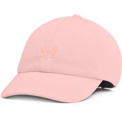 Czapka damska Under Armour Play Up Cap. Czerwone czapki damskie Under Armour, bez wzorów. Za 39.99 zł.