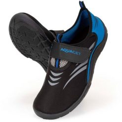Springos Buty do wody męskie rozm. 45 szybkoschnące buty na plażę, do pływania czarno-niebieskie UNIWERSALNY. Czarne buty sportowe męskie Springos, bez wzorów, bez zapięcia, do pływania. Za 31.15 zł.