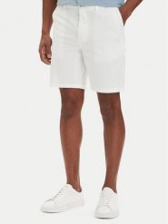 BOSS Szorty materiałowe H-Kane1 50555235 Biały Modern Fit. Białe szorty męskie Boss, bez wzorów, z bawełny. Za 449.99 zł.