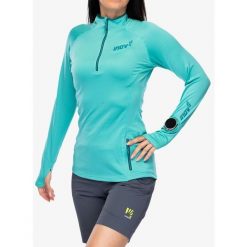 Bluza polarowa damska Inov-8 VentureLite Mid HZ. Zielone bluzy damskie Inov-8, xs, bez wzorów, z polaru, bez ramiączek, bez kaptura. W wyprzedaży za 283.40 zł.