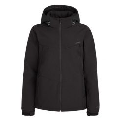 Damska kurtka narciarska Protest Suzanaios. Czarne kurtki sportowe damskie Protest, na zimę, bez wzorów, bez ramiączek, bez kaptura, narciarskie. W wyprzedaży za 684.50 zł.