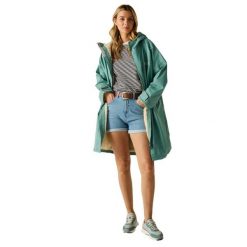 Wodoodporny, Dwustronny Szlafrok Unisex Dla Dorosłych. Zielone szlafroki damskie Regatta, l, bez wzorów, z materiału, bez ramiączek, z kapturem. Za 374.99 zł.