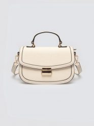 Torebka damska do ręki z dodatkowym paskiem beżowa Zahari 801. Brązowe torebki do ręki damskie BIG STAR, bez wzorów, z materiału, bez dodatków. Za 179.99 zł.