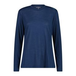 Damski jersey z długim rękawem CMP Kildar. Niebieskie bielizna sportowa damska CMP, bez wzorów, z jersey. Za 282.50 zł.