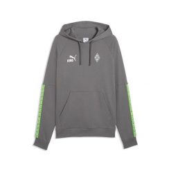 Męska bluza z kapturem Borussia Mönchengladbach FtblKING PUMA. Szare bluzy męskie Puma, m, bez wzorów, z kapturem, do piłki nożnej. Za 299.00 zł.