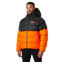 Kurtka z kapturem Helly Hansen Active. Brązowe kurtki męskie Helly Hansen, m, bez wzorów, z puchu, z kapturem. W wyprzedaży za 885.50 zł.