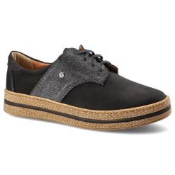 Czarne Półbuty Lemar Damskie Stylowe Skórzane Buty. Czarne półbuty damskie Lemar, na wiosnę, z aplikacjami, ze skóry, eleganckie, bez obcasa, na obcasie, bez zapięcia. Za 229.00 zł.