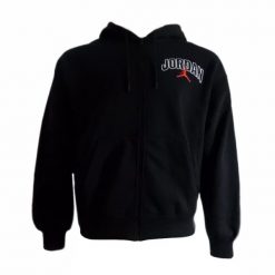 Bluza z kapturem Air Jordan Brooklyn Fleece Full-Zip Hoodie IB7908-010. Czarne bluzy męskie Jordan, bez wzorów, sportowe, bez ramiączek, z kapturem. Za 412.85 zł.