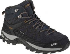 Buty trekkingowe męskie CMP Rigel Mid Trekking Shoe Wp Antracite/Arabica r. 43 (3Q12947-68UH). Buty zimowe męskie CMP, bez wzorów, bez obcasa, bez zapięcia. Za 379.98 zł.