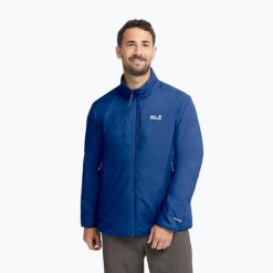 Kurtka ocieplana męska Jack Wolfskin Trail Light Ins 2IN1. Niebieskie kurtki męskie Jack Wolfskin, l, bez wzorów, bez kaptura. Za 629.99 zł.