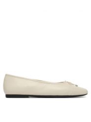 Vagabond Shoemakers Baleriny Jolin 5508-101-02 Écru. Białe balerinki damskie Vagabond Shoemakers, bez wzorów, ze skóry, bez obcasa, bez zapięcia. Za 449.99 zł.
