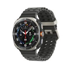 Zegarek Samsung Galaxy Watch Ultra 47mm LTE Tytan Srebrny. Szare zegarki męskie SAMSUNG, bez wzorów, srebrne. Za 2,939.25 zł.