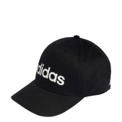 Czapka LINEAR BASEBALL CAP. Białe czapki damskie Adidas, bez wzorów, klasyczne. Za 64.95 zł.