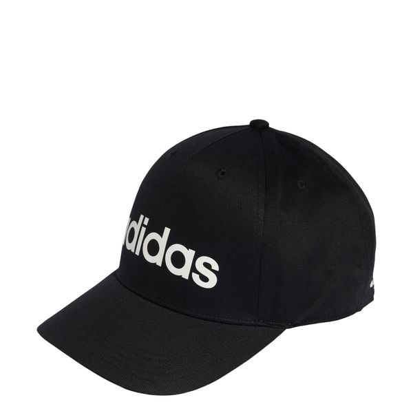 Czapka LINEAR BASEBALL CAP. Białe czapki damskie Adidas, bez wzorów, klasyczne. Za 64.95 zł.