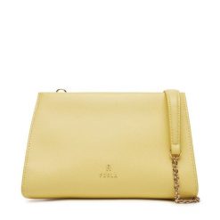 Torebka Furla. Żółte torebki do ręki damskie Furla, bez wzorów, bez dodatków. Za 549.99 zł.