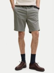 Jack & Jones Szorty materiałowe Ace Vance 12293005 Zielony ciemny Relaxed Fit. Zielone szorty męskie Jack & Jones, bez wzorów, z bawełny. Za 169.99 zł.