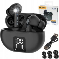 Słuchawki Blow SŁUCHAWKI BEZPRZEWODOWE DOKANAŁOWE PRO ENC BLUETOOTH 5.3 USB-C POWERBANK. Słuchawki dokanałowe Blow. Za 175.96 zł.