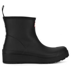 Kalosze Hunter. Czarne kalosze damskie Hunter, bez wzorów, bez zapięcia. Za 349.99 zł.
