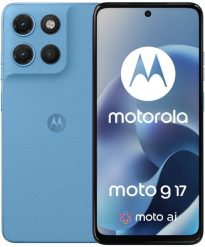 Smartfon Motorola Moto G17 5G 8/128GB Niebieski (PBBK0003PL). Niebieskie smartfony Motorola. Za 1,076.08 zł.