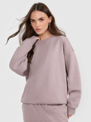 4F Bluza dresowa nierozpinana bez kaptura damska - beżowa XS. Brązowe bluzy damskie 4F, uniwersalny, bez wzorów, z dresówki, bez ramiączek, bez kaptura. Za 149.99 zł.