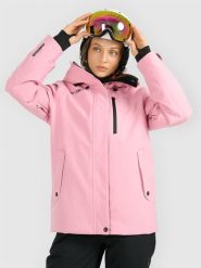 4F Kurtka snowboardowa membrana 15000 damska - różowa XXL. Czerwone kurtki sportowe damskie 4F, na zimę, xxl, bez wzorów, z materiału, bez ramiączek, bez kaptura, narciarskie. Za 699.99 zł.