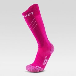 Uyn Skarpety narciarskie ski comfort fit. Czerwone skarpetki damskie UYN, bez wzorów, z wełny. Za 149.00 zł.