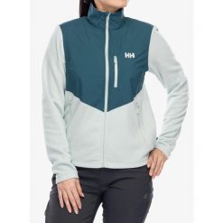 Bluza z zamkiem damska Helly Hansen Daybreaker Block Jacket. Białe bluzy damskie Helly Hansen, s, bez wzorów, bez ramiączek, bez kaptura. Za 260.99 zł.