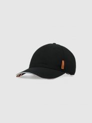 4F Czapka z daszkiem z regulacją ze stoperem uniseks - czarna L/XL. Czarne czapki damskie 4F, na lato, bez wzorów, z syntetyku, sportowe. W wyprzedaży za 39.99 zł.