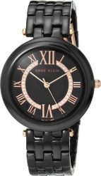 Zegarek Anne Klein Zegarek damski Anne Klein AK-3670NVRG czarny. Czarne zegarki damskie Anne Klein. Za 687.00 zł.