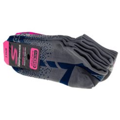 Skechers 3pk Womens Non Terry Low Cut, damskie skarpetki wielokolorowe. Czarne skarpetki damskie Skechers, bez wzorów, z poliesteru. Za 59.99 zł.