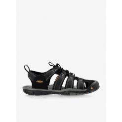 Sandały męskie Keen Clearwater CNX. Brązowe buty zimowe męskie Keen, bez wzorów, bez obcasa, bez zapięcia. Za 381.99 zł.