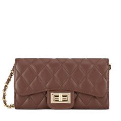 Torebka Badura. Brązowe listonoszki damskie Badura, bez wzorów, bez dodatków. Za 99.99 zł.