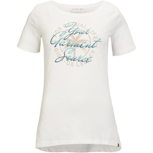Koszulka damska Killtec GIGA GS 111 WMN TSHRT. Białe koszulki sportowe damskie KILLTEC, bez wzorów, bez ramiączek. Za 147.59 zł.