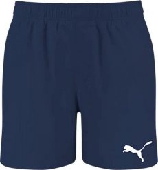 Puma Spodenki kąpielowe Puma Swim Medium Lenght 1P M 935088 : Kolor - Granatowy, Rozmiar - S. Niebieskie kąpielówki męskie Puma, m, bez wzorów. Za 136.53 zł.