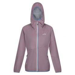Kurtka Wodoodporna Damska Tarvos VI. Niebieskie kurtki sportowe damskie Regatta, xl, bez wzorów, bez ramiączek, bez kaptura, trekkingowe. Za 136.99 zł.