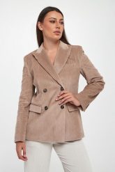 Marynarka damska sztruksowa Katanga WEEKEND MAX MARA. Marynarki i żakiety damskie Weekend Max Mara, bez wzorów, ze sztruksu, bez kołnierzyka, bez ramiączek. Za 1,859.00 zł.