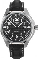 Zegarek Aviator Zegarek męski Aviator V.3.39.0.333.4 czarny. Czarne zegarki męskie AVIATOR, bez wzorów. Za 3,690.00 zł.