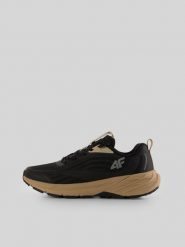 4F Niskie buty trailowe VECTRUN z membraną damskie - czarne 37. Czarne obuwie sportowe damskie 4F, bez wzorów, z materiału, bez zapięcia, do biegania. Za 399.99 zł.