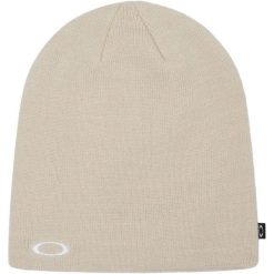 Czapka z cienkiej dzianiny Oakley. Brązowe czapki damskie Oakley, bez wzorów, z dzianiny, klasyczne. Za 116.00 zł.