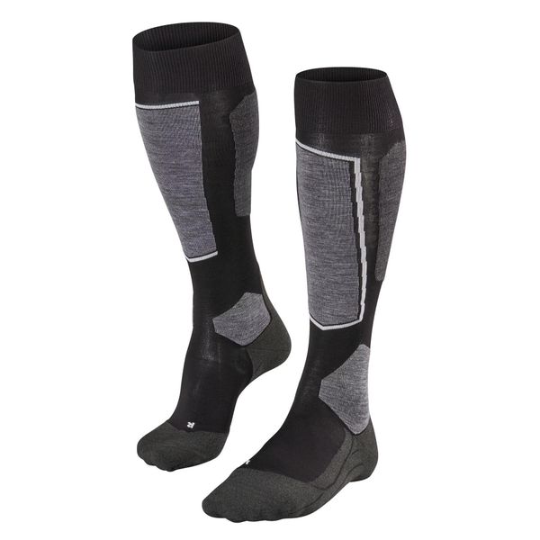 Skarpetki Falke Sk6 Pro. Czarne skarpety męskie Falke, bez wzorów, z elastanu. Za 172.50 zł.