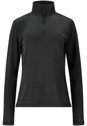 Sweter damski Whistler Senju. Czarne swetry nierozpinane damskie Whistler, bez wzorów, z materiału, eleganckie, bez kołnierzyka, bez ramiączek. Za 167.00 zł.