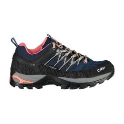 Damskie Niskie buty trekkingowe CMP Rigel waterprof. Czarne obuwie trekkingowe damskie CMP, z materiału, bez zapięcia. Za 309.00 zł.