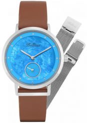 Zegarek damski Balticus BLT-BALNSSBL-P brązowy. Brązowe zegarki damskie BALTICUS. Za 1,250.00 zł.