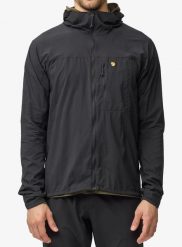 Kurtka przeciwwiatrowa Fjallraven Bergtagen Windshell Jacket. Czarne kurtki męskie Fjällräven, xl, bez wzorów, z poliamidu, bez kaptura. Za 764.49 zł.